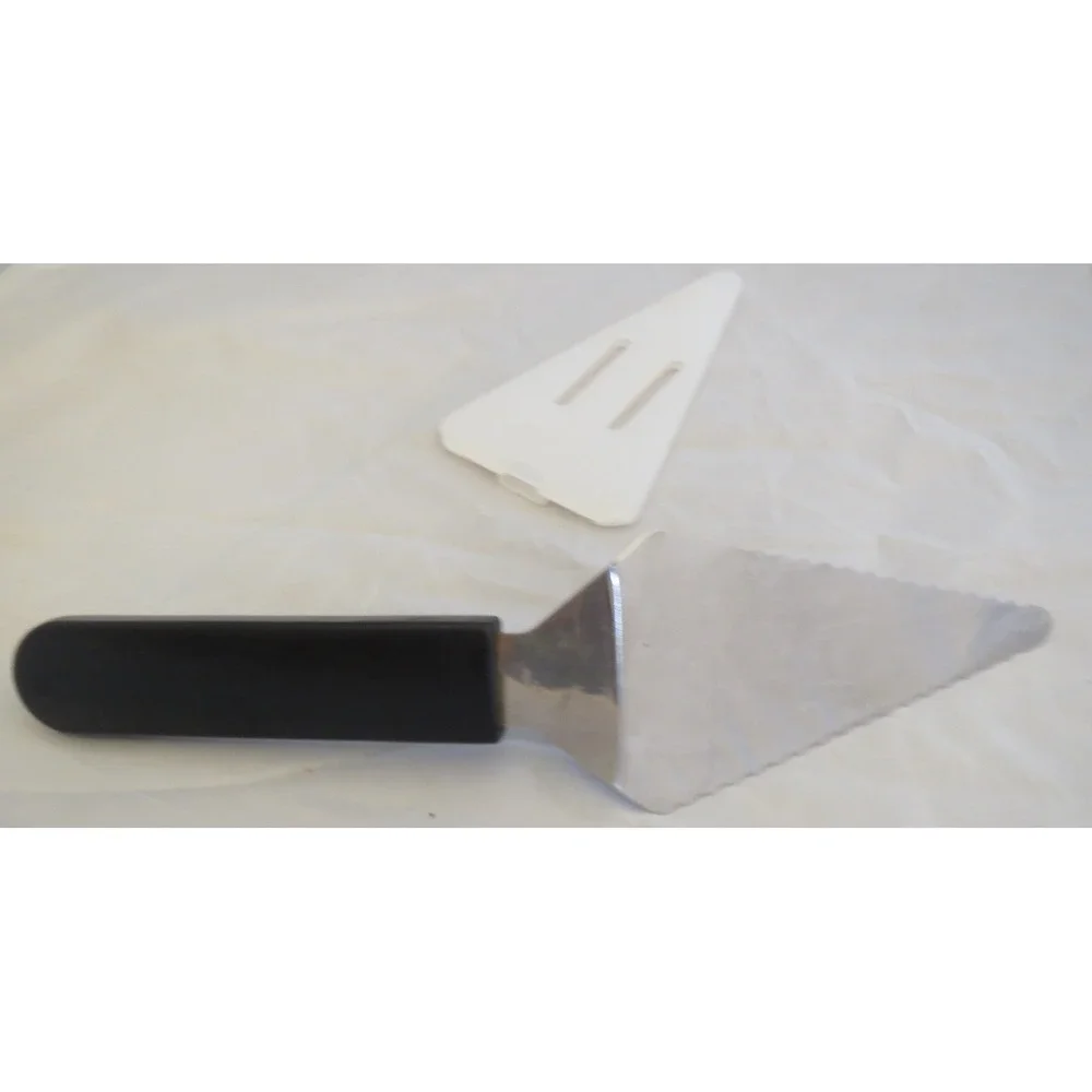 Pampered Chef #1166 Slice N Serve Serrated Pie Cake Cutter Server w/Cover Sleeve